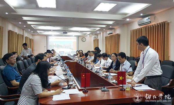 我校党委书记李树新一行赴越南开展教育交流活动