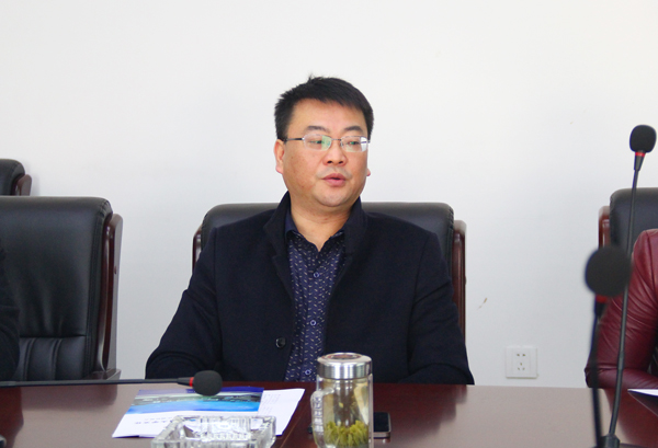 市委政研室副主任杨通平一行前来我校调研思想政治工作开展情况